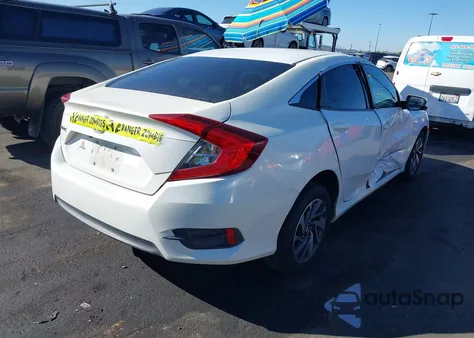 2016 Honda Civic Ex z USA, uszkodzony, nr VIN 2HGFC2F74GH566249